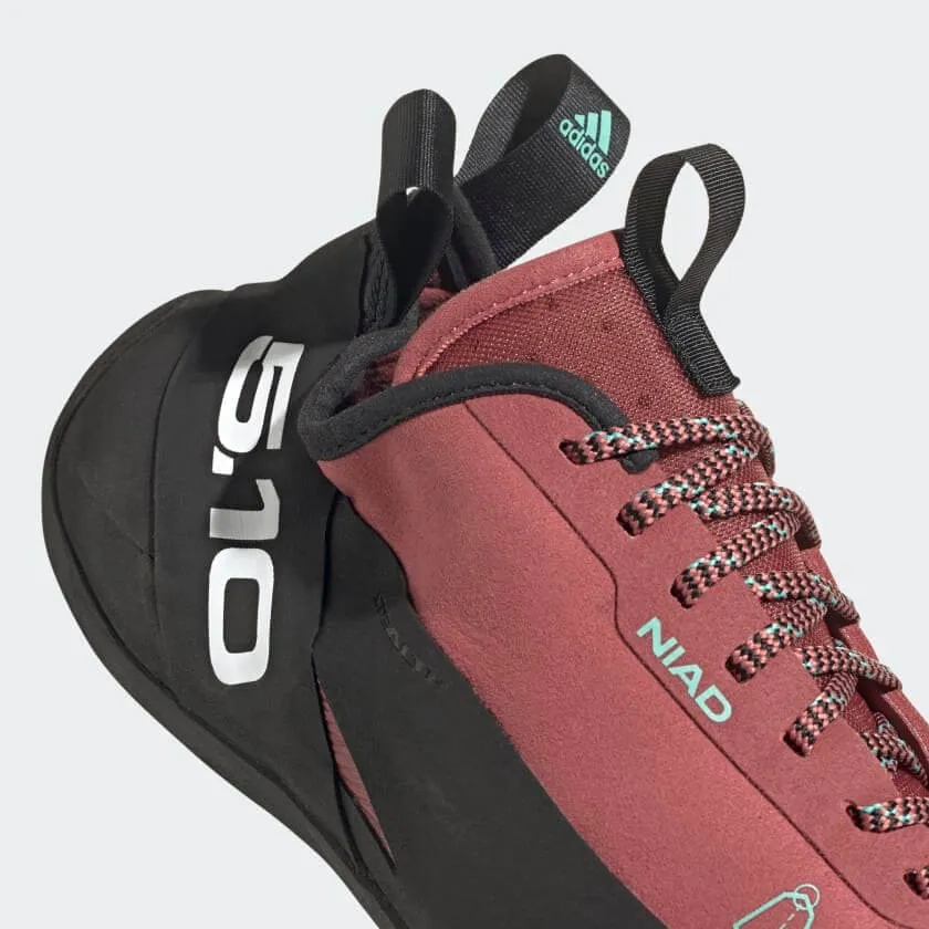 Adidas Five Ten Niad Lace Climbing Shoes, Black/Red