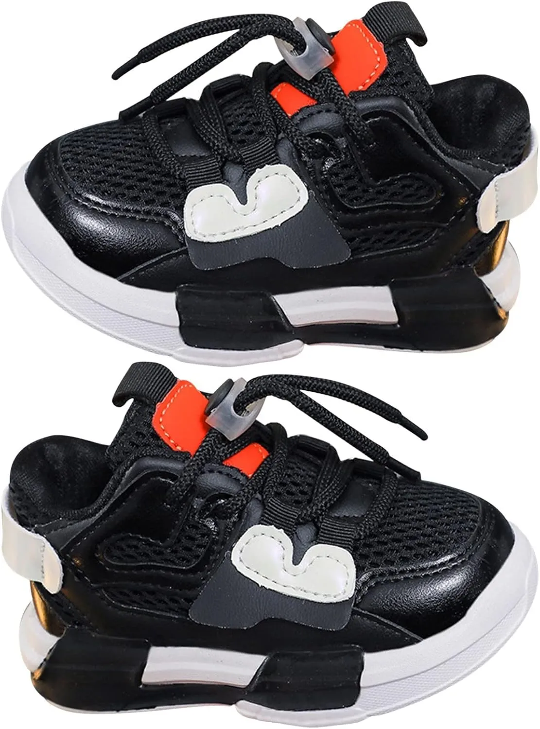 Baby Toddler Mesh Sneakers Infant Newborn Lace-Up First Walking Sport Shoes Lightweight Breathable Comfy Non Slip Shoes