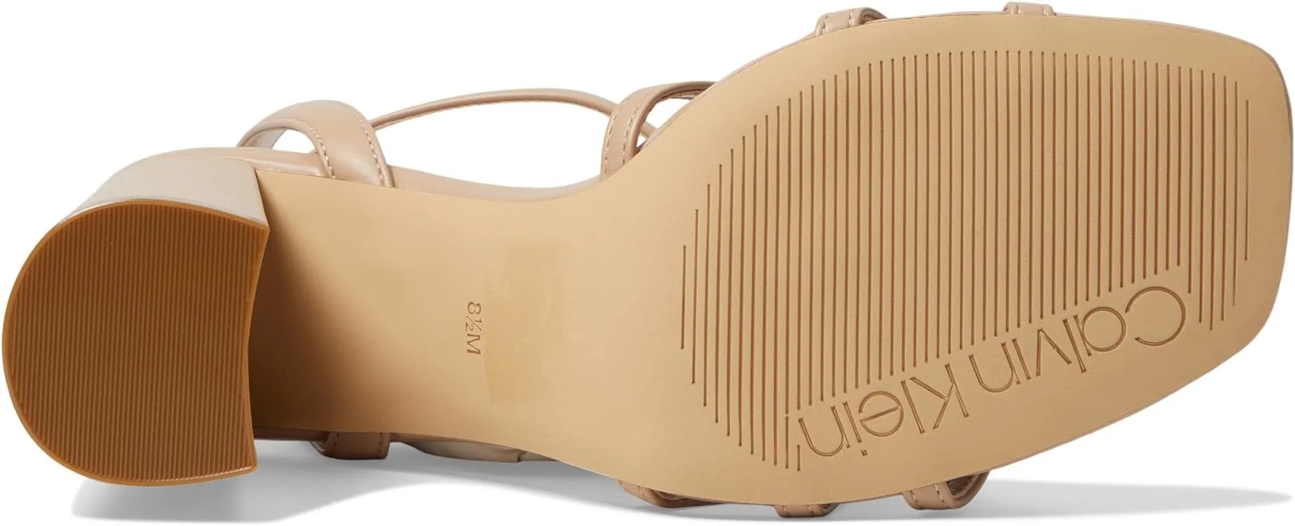 Calvin Klein Qalat sandals, Light Natural