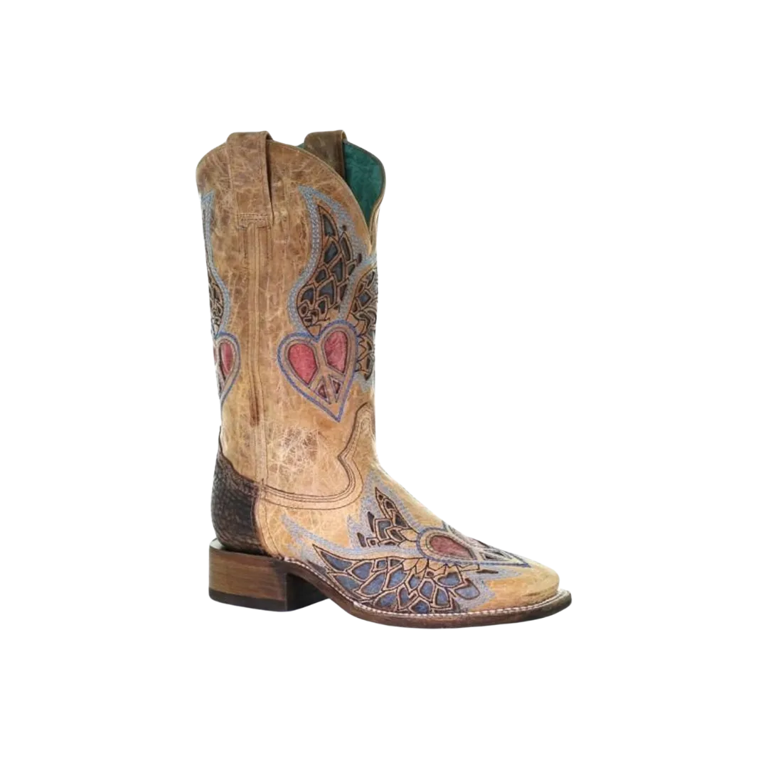 Corral Women's Sand Side Rodeo Collection Western Boots