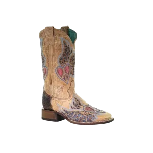 Corral Women's Sand Side Rodeo Collection Western Boots