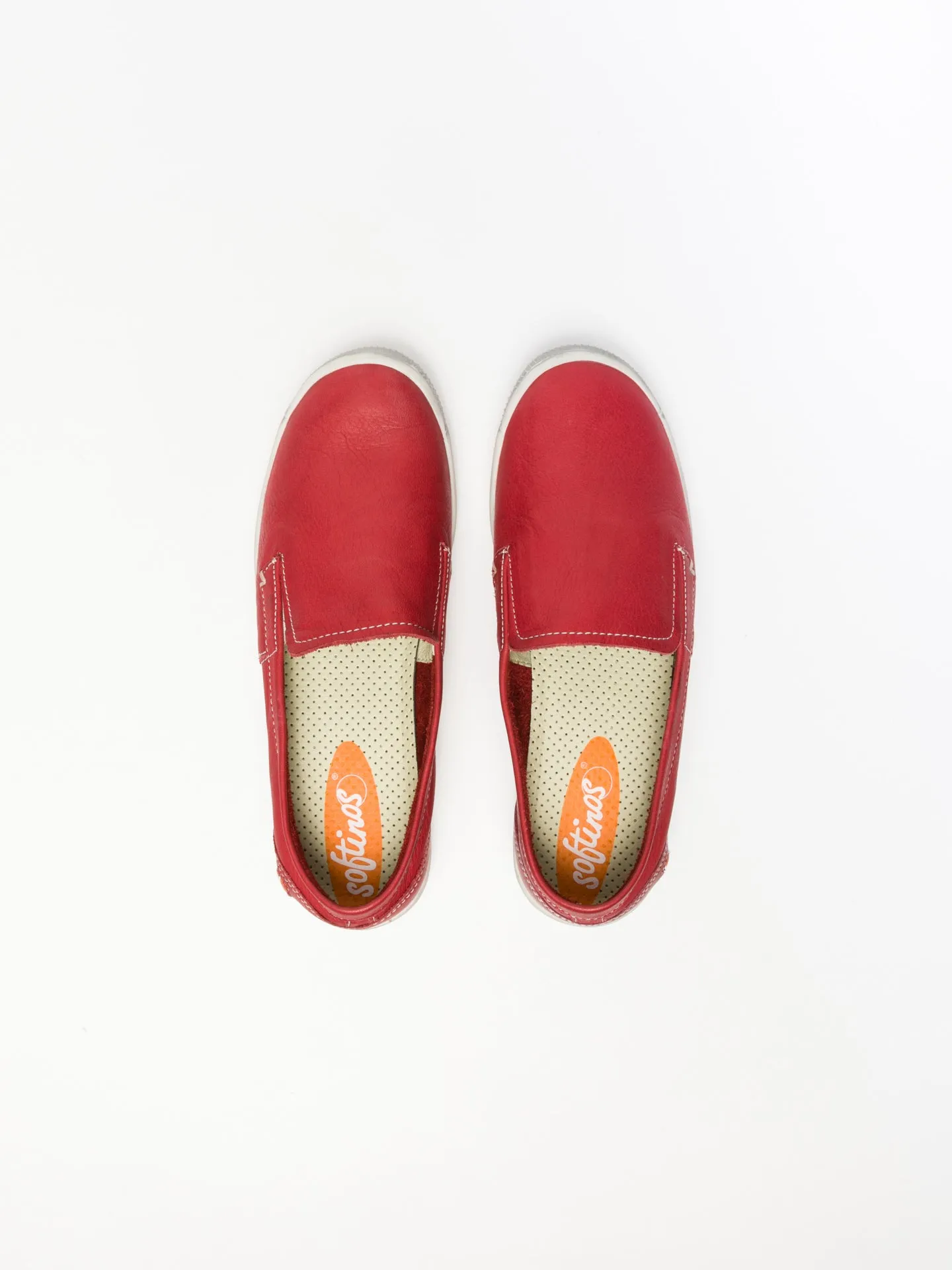 Crimson Slip-on Trainers