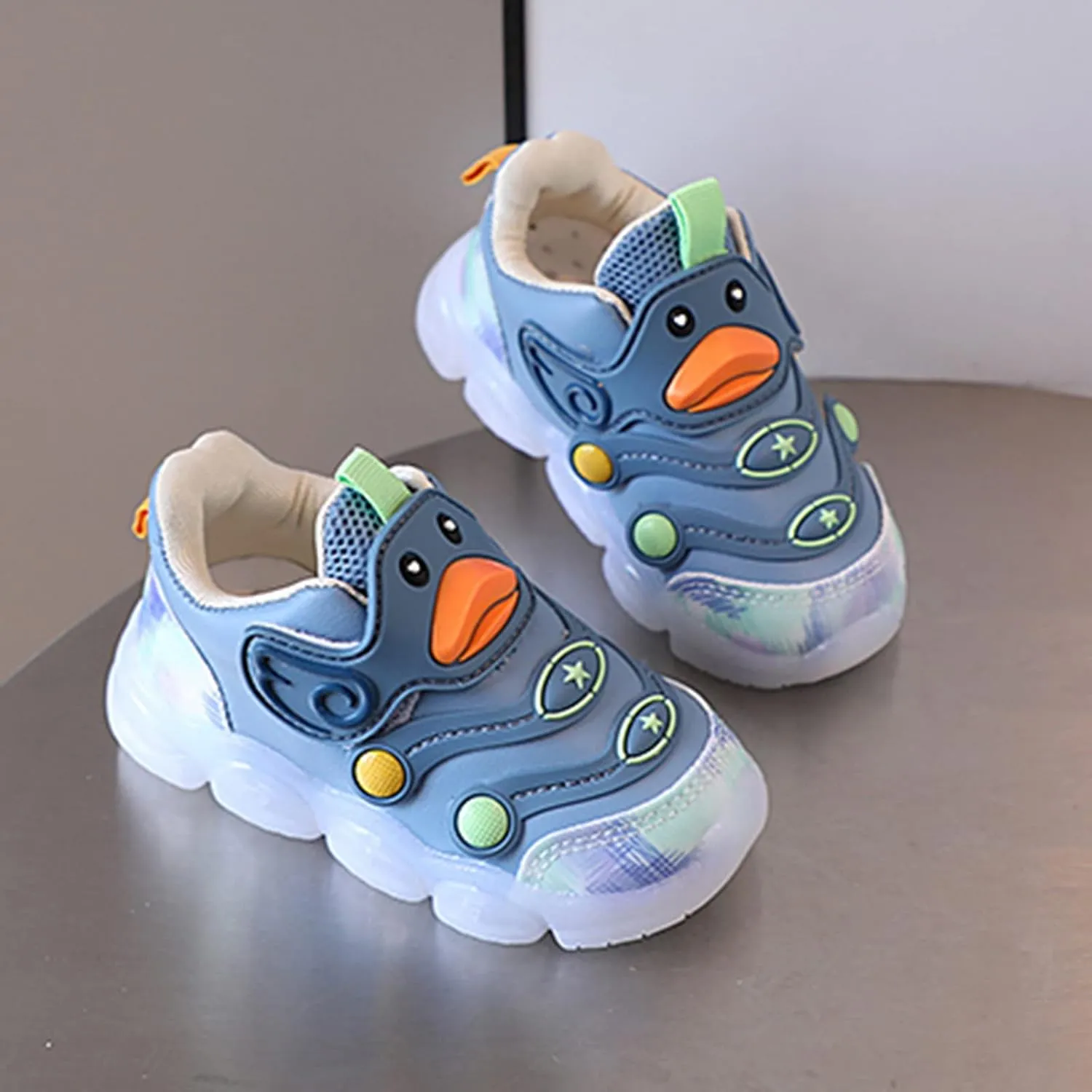 Girls Shoes Size 7 Children Sports Shoes Light Shoes Small White Shoes Light Board Shoes Non Slip Soft Shoes Big Kids