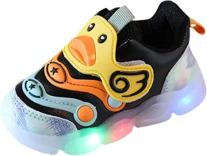 Girls Shoes Size 7 Children Sports Shoes Light Shoes Small White Shoes Light Board Shoes Non Slip Soft Shoes Big Kids