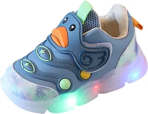 Girls Shoes Size 7 Children Sports Shoes Light Shoes Small White Shoes Light Board Shoes Non Slip Soft Shoes Big Kids