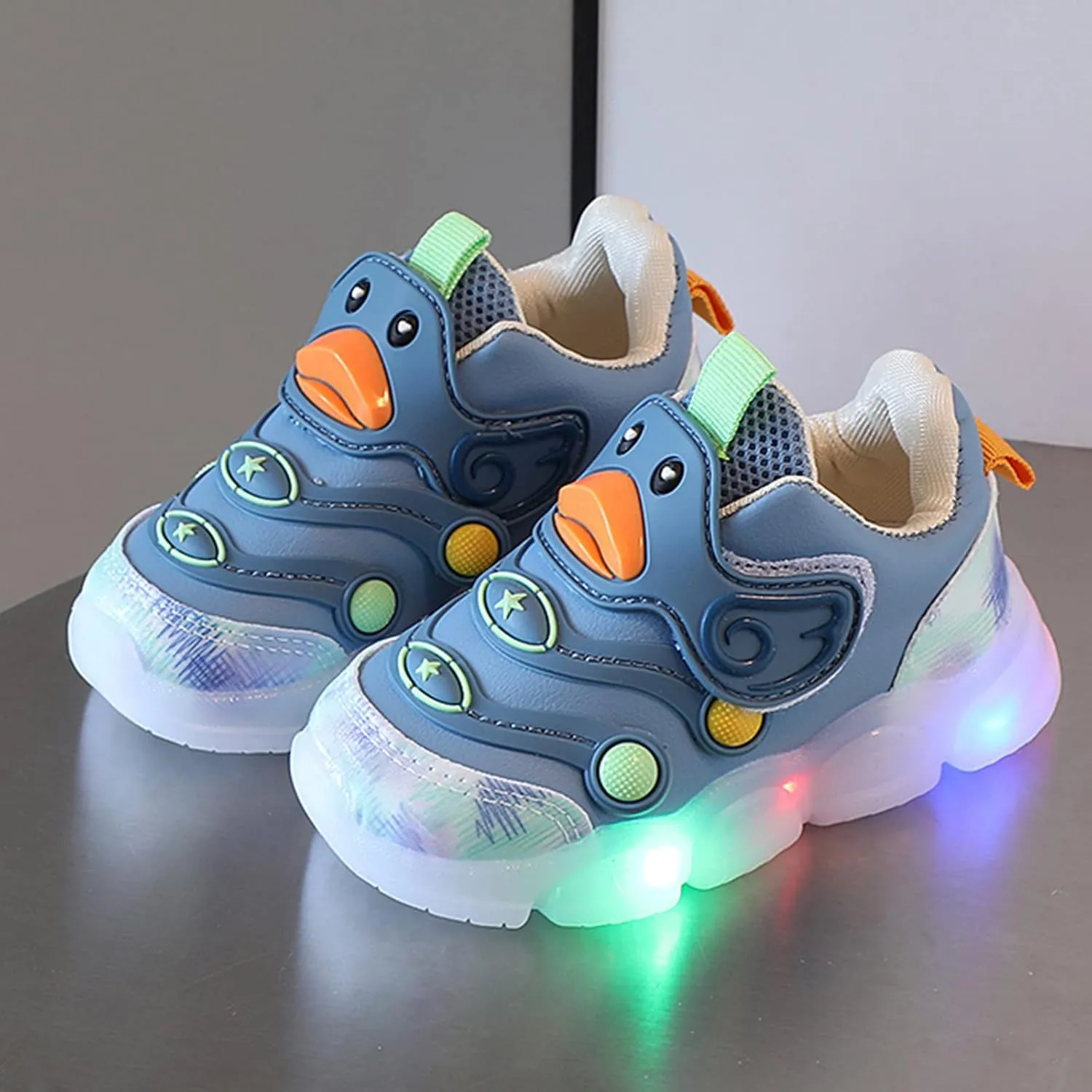 Girls Shoes Size 7 Children Sports Shoes Light Shoes Small White Shoes Light Board Shoes Non Slip Soft Shoes Big Kids