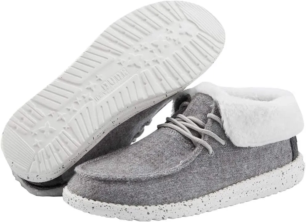Hey Dude Women's Britt | Womens Shoes | Womens Lace Up Boots | Comfortable & Light-Weight