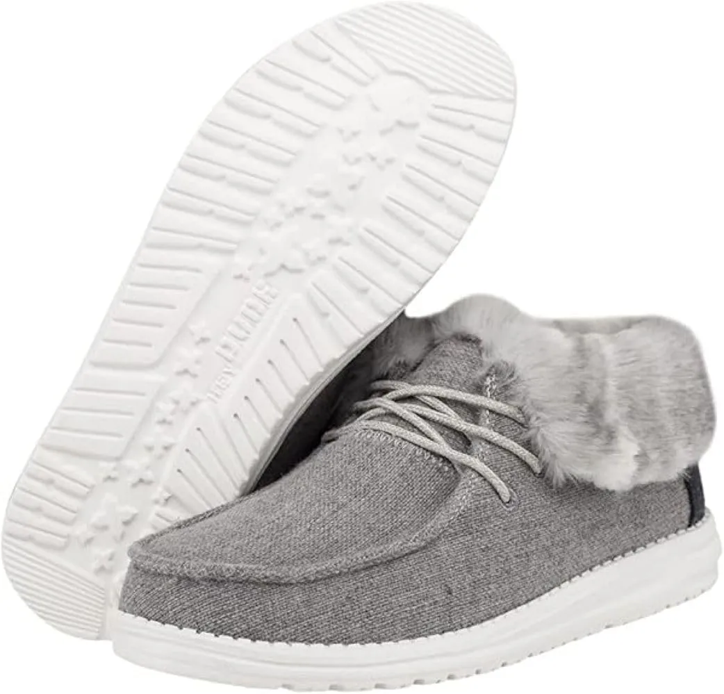 Hey Dude Women's Britt | Womens Shoes | Womens Lace Up Boots | Comfortable & Light-Weight