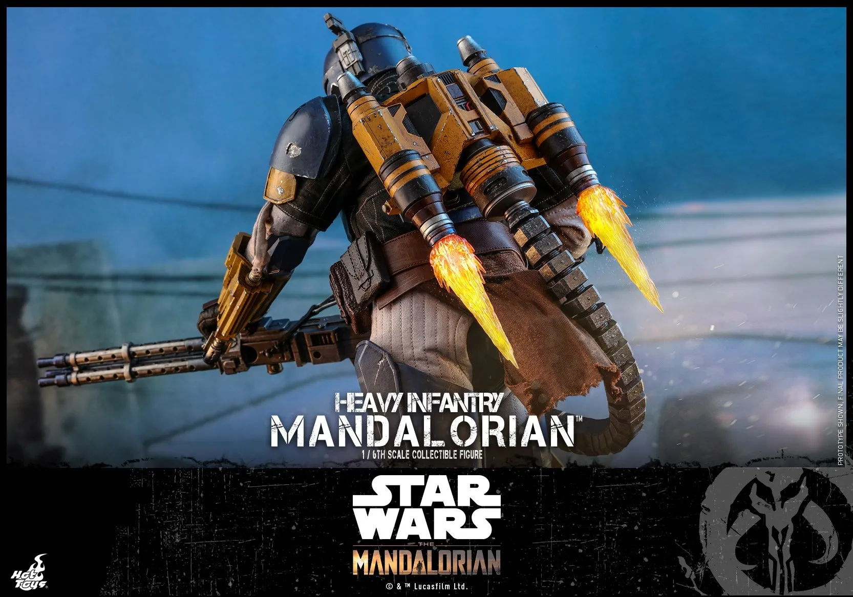 Hot Toys - TMS010 - The Mandalorian - 1/6th scale Heavy Infantry Mandalorian Collectible Figure
