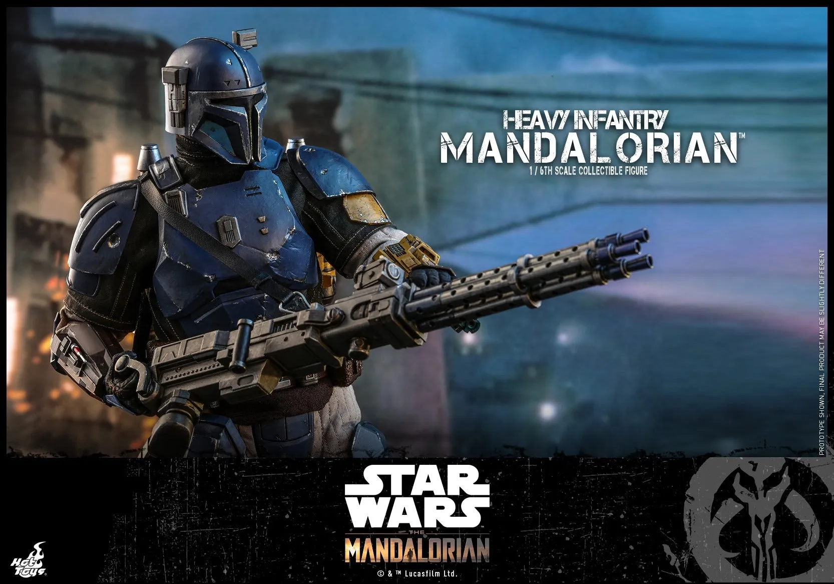 Hot Toys - TMS010 - The Mandalorian - 1/6th scale Heavy Infantry Mandalorian Collectible Figure