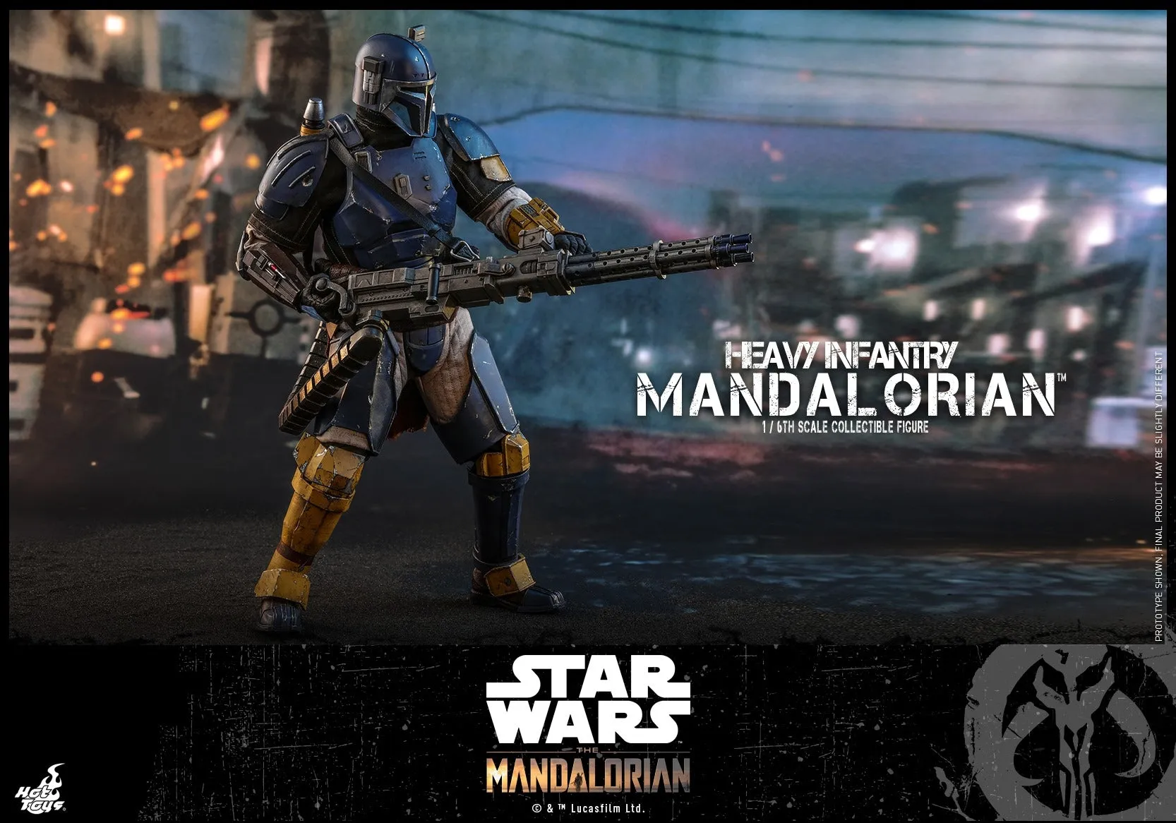 Hot Toys - TMS010 - The Mandalorian - 1/6th scale Heavy Infantry Mandalorian Collectible Figure