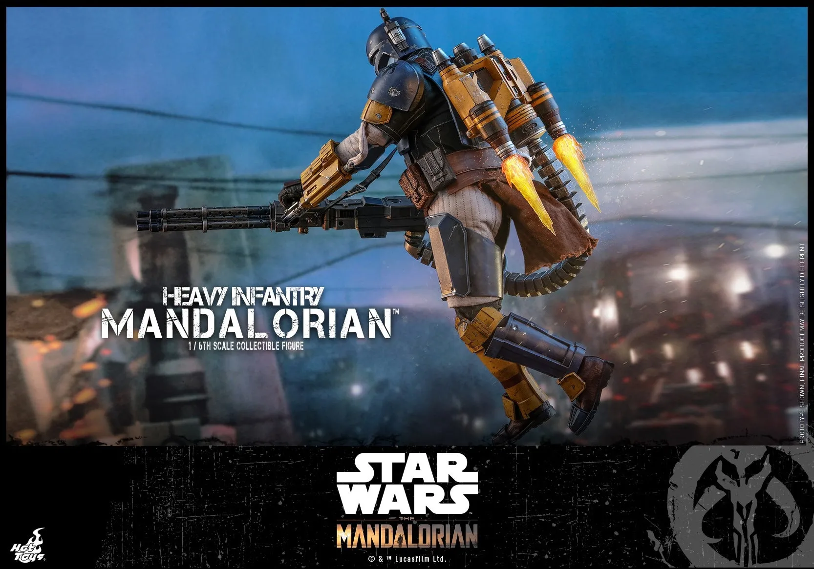 Hot Toys - TMS010 - The Mandalorian - 1/6th scale Heavy Infantry Mandalorian Collectible Figure