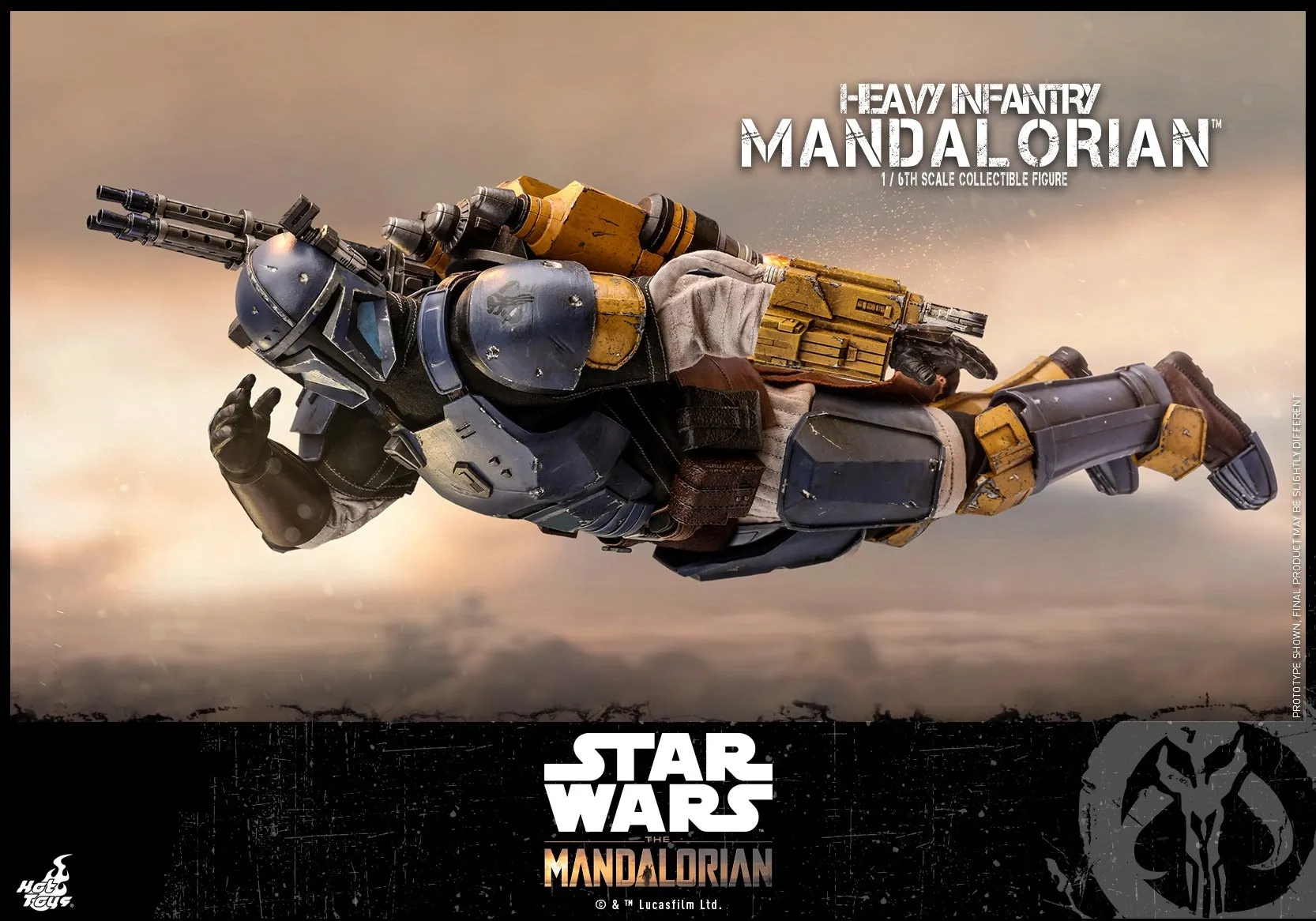 Hot Toys - TMS010 - The Mandalorian - 1/6th scale Heavy Infantry Mandalorian Collectible Figure