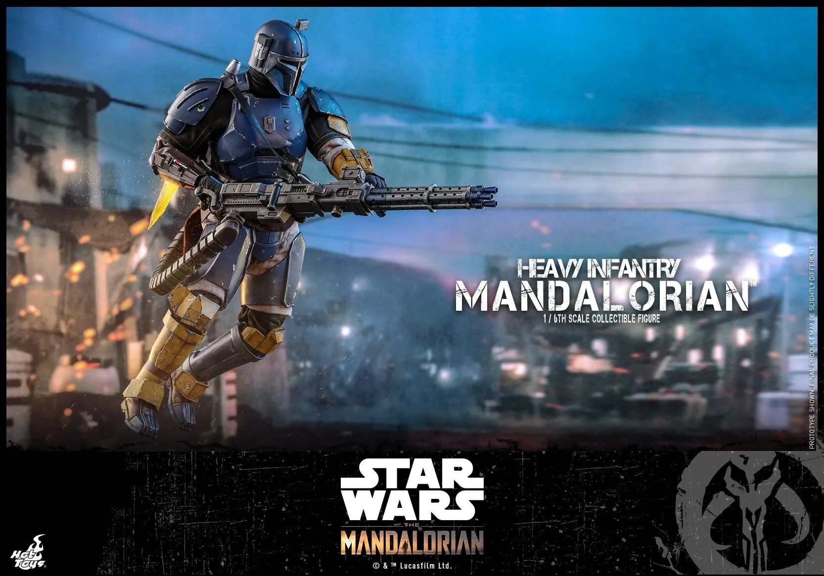 Hot Toys - TMS010 - The Mandalorian - 1/6th scale Heavy Infantry Mandalorian Collectible Figure