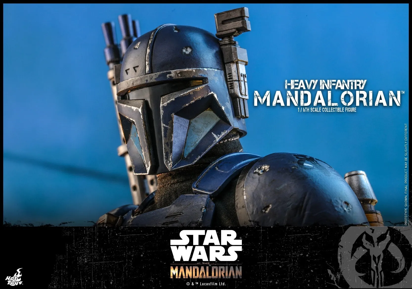 Hot Toys - TMS010 - The Mandalorian - 1/6th scale Heavy Infantry Mandalorian Collectible Figure