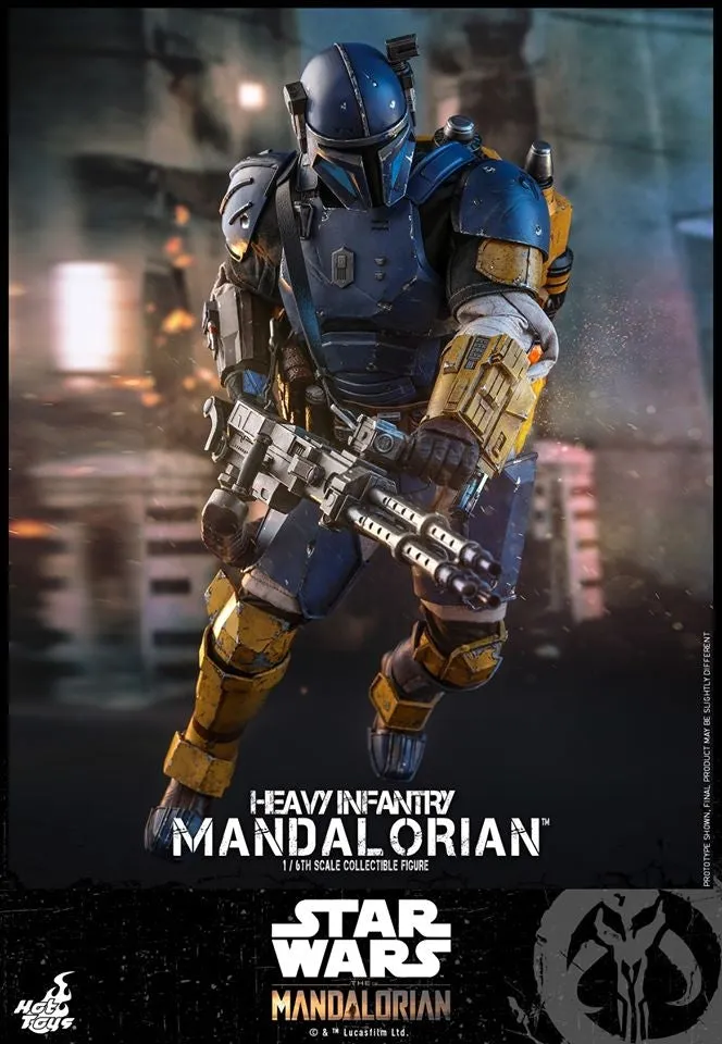 Hot Toys - TMS010 - The Mandalorian - 1/6th scale Heavy Infantry Mandalorian Collectible Figure
