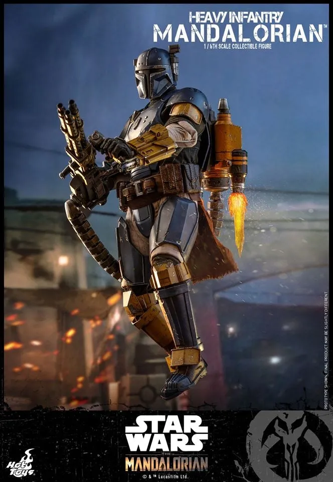 Hot Toys - TMS010 - The Mandalorian - 1/6th scale Heavy Infantry Mandalorian Collectible Figure