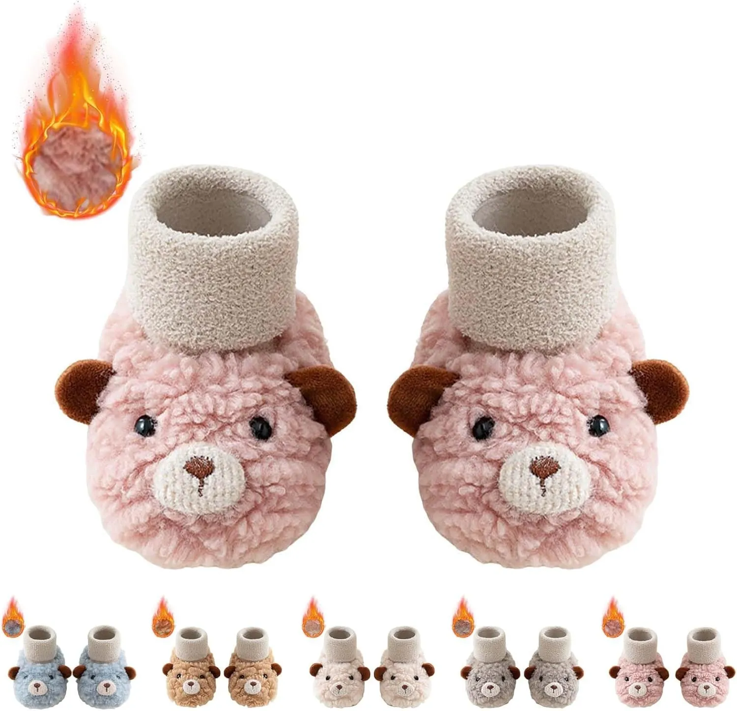 Infant First Walking Winter Infant Toddler Shoes Boys Girls Baby Shoes Soft Sole Slip On Shoes Walking Shoes for Babies