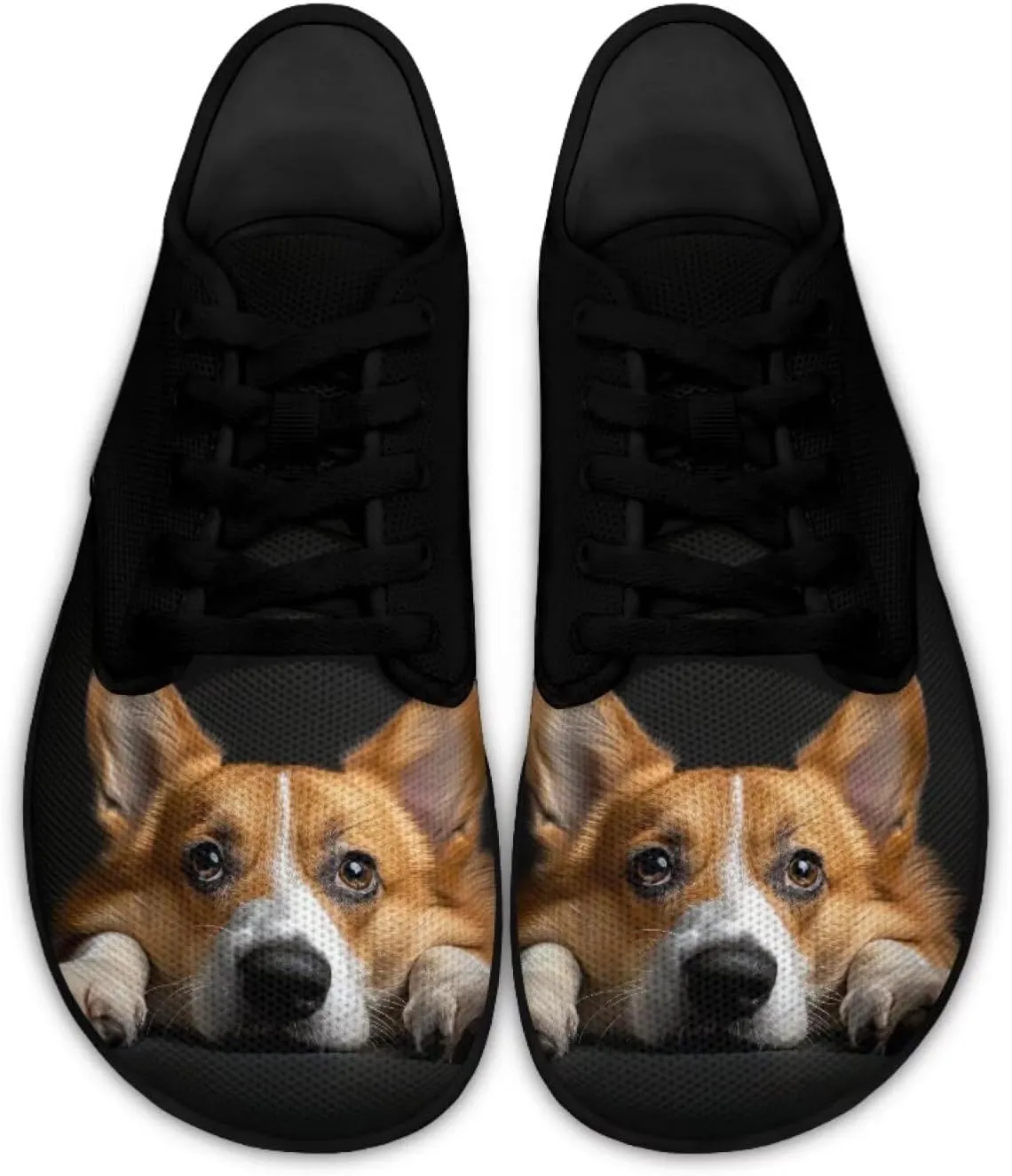 Jeiento Hike Barefoot Shoes for Women Men, Cute Dog Barefoot Shoes with Wide Toe Box, Non-Slip