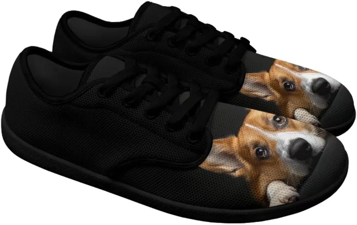 Jeiento Hike Barefoot Shoes for Women Men, Cute Dog Barefoot Shoes with Wide Toe Box, Non-Slip