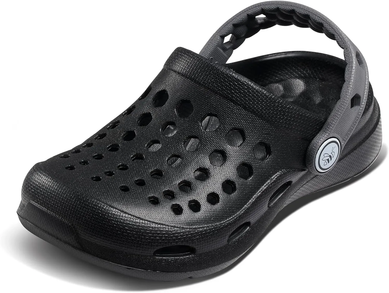 Joybees Kids Active Clog - Clogs for Kids, Rubber Shoe for Girls and Boys, Slip On Foam Sandals, Water Shoes with Strap for Toddlers and Children Size C4-J5