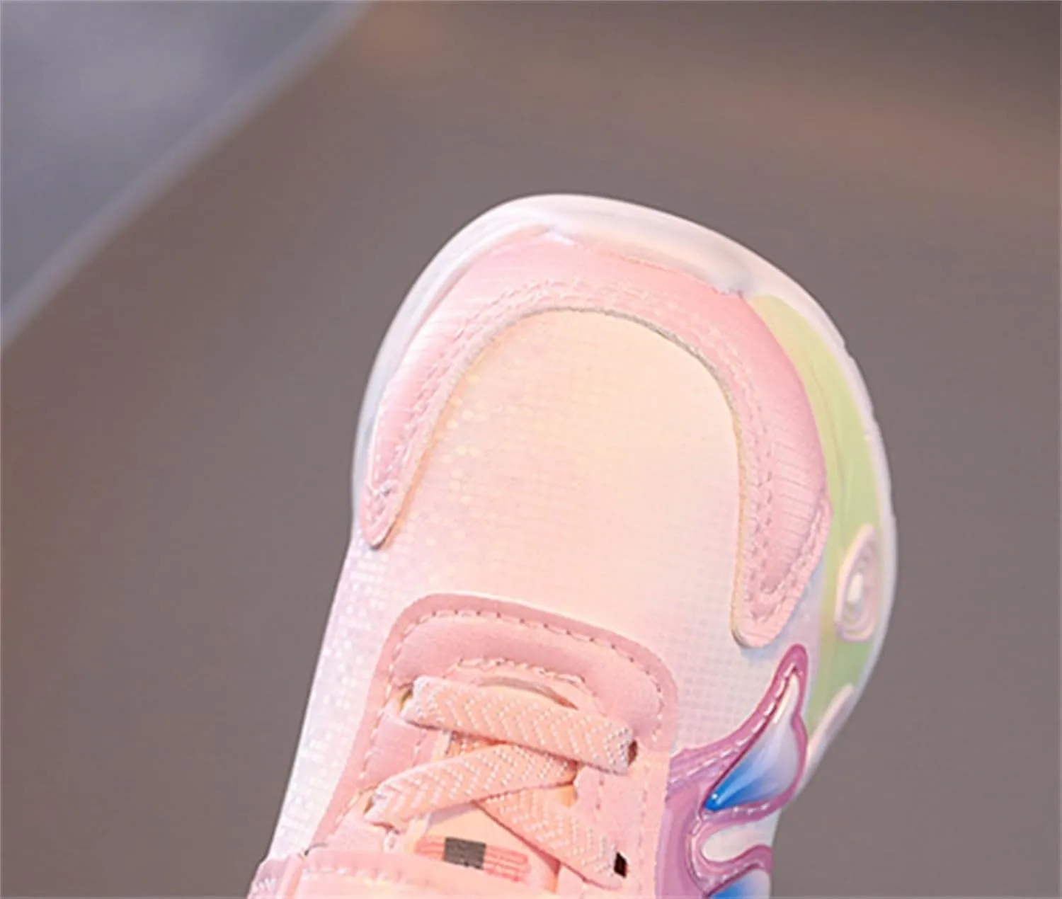Kids Girls Cute Light Up Work Sneakers Spring Summer Baby Girls Light Adorable Casual Fashion Sneaker for