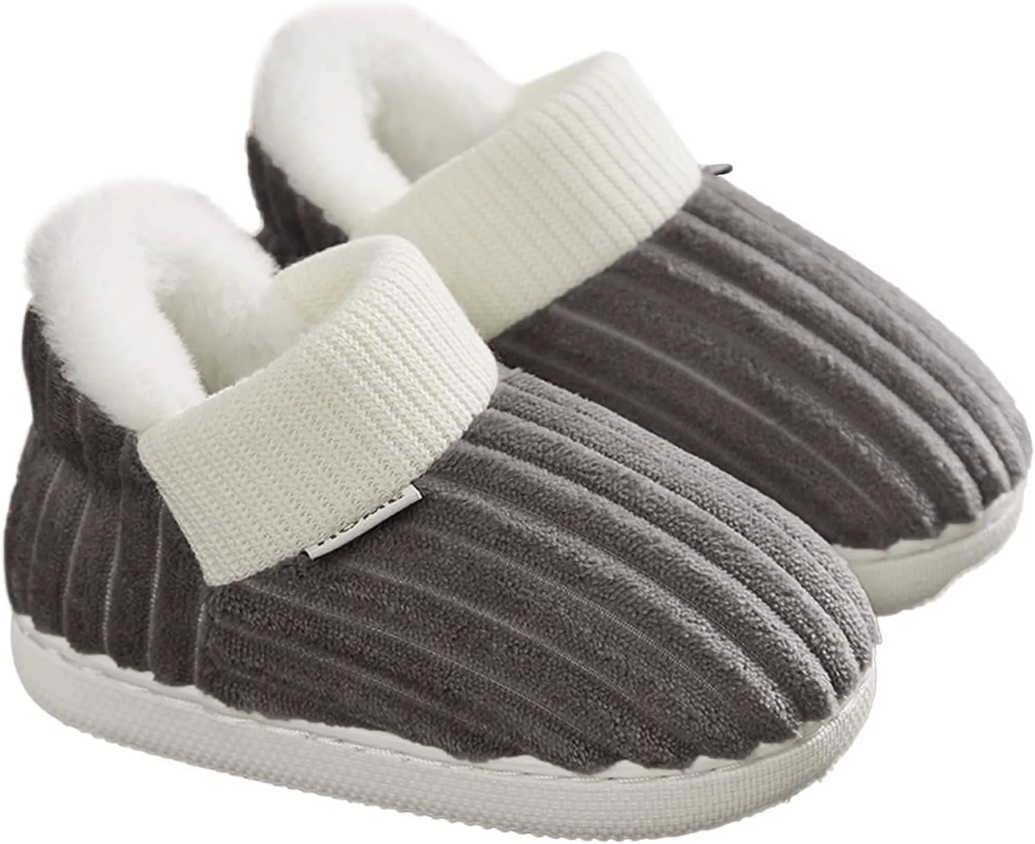 Kids Home Slippers Girls Boys Slippers Cotton Comfy House Slippers Bedroom Home Slippers Black Dress Shoes for Girls