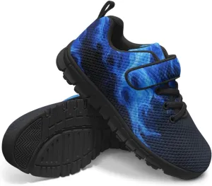 Kids Shoes for Boys Breathable Lightweight Slip on Low Top Sneakers Breathable Mesh Athletic Casual Shoes