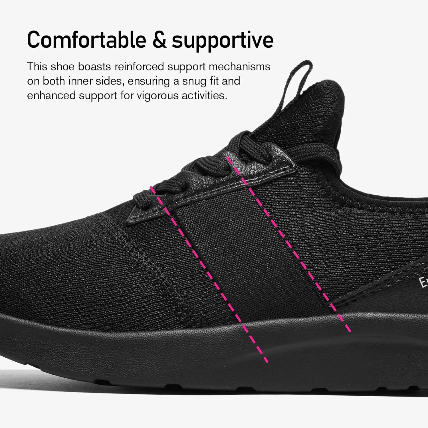 KOLILI Womens Slip On Walking Sneakers, Energycloud Comfort Walking Shoes