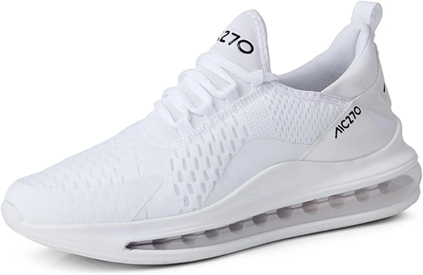 Men's Breathable Sneakers Walking Tennis Running Gym Casual Fashion Sneakers Light
