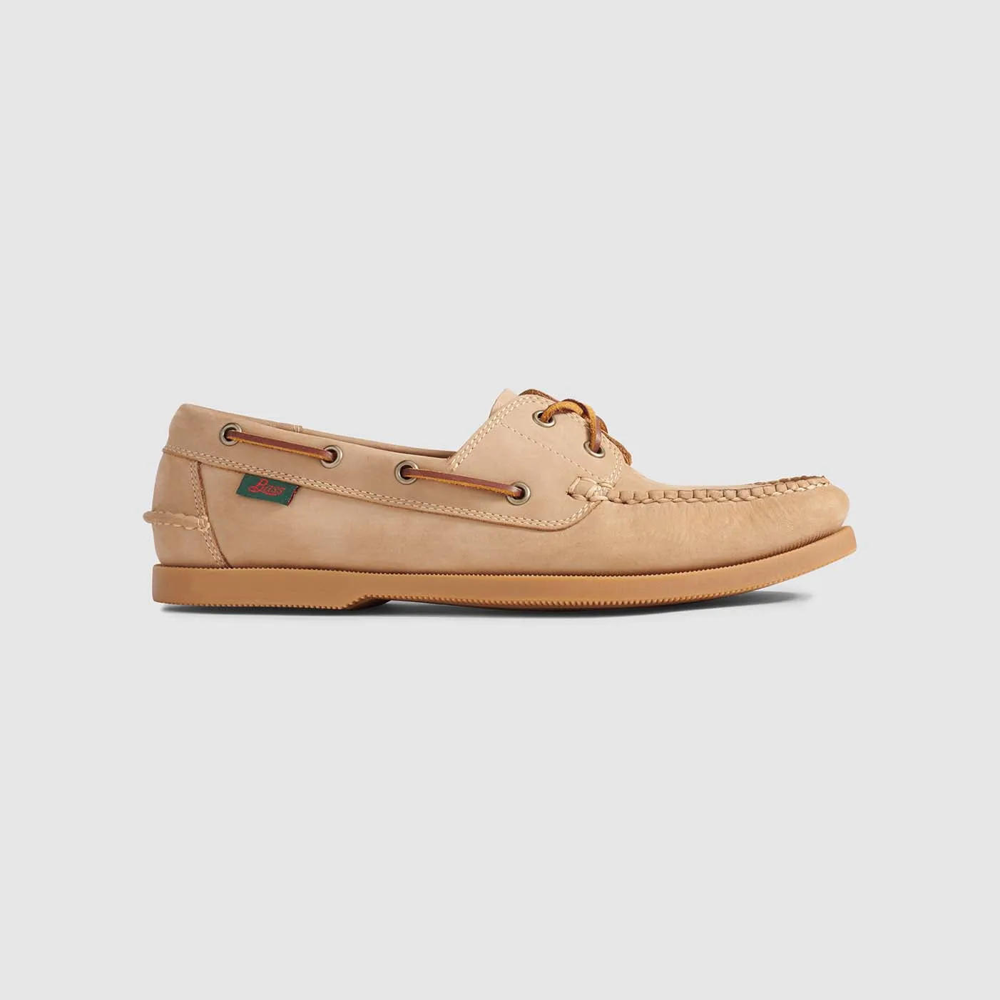Mens Leather Hampton Boat Shoe