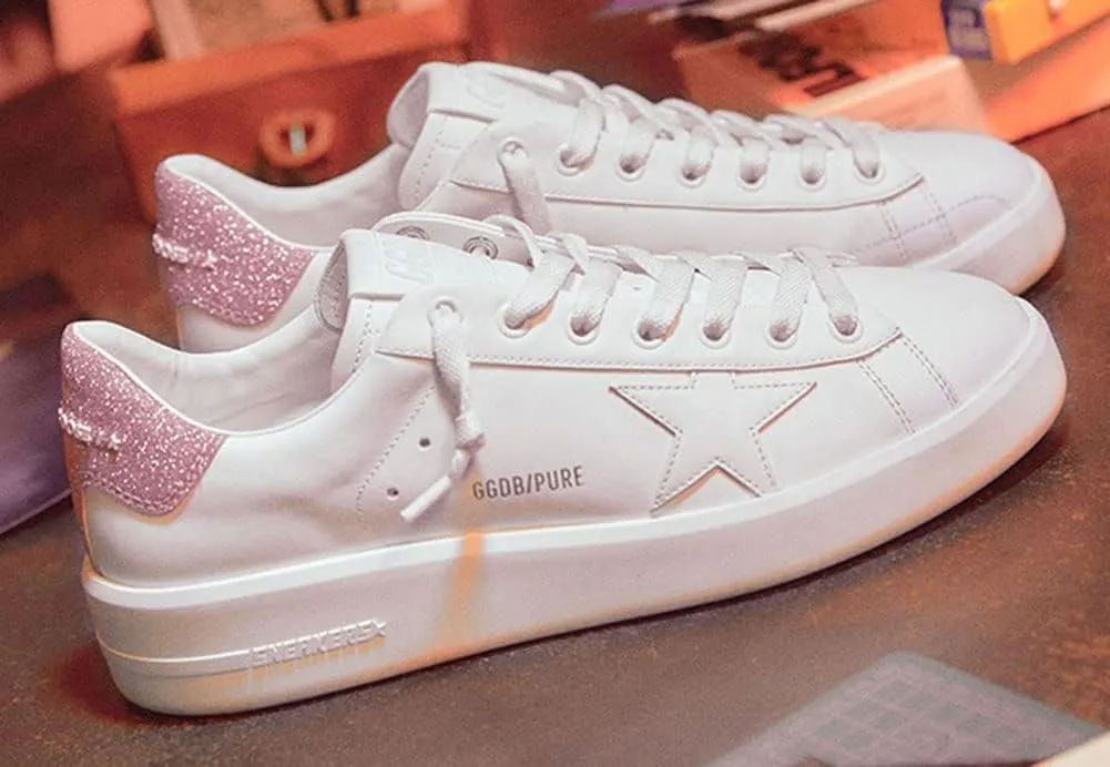 nesho Sneakers for Women Minimalist Leather Trainers Comfortable Hard-Wearing Outdoor Low-top Sport Shoes
