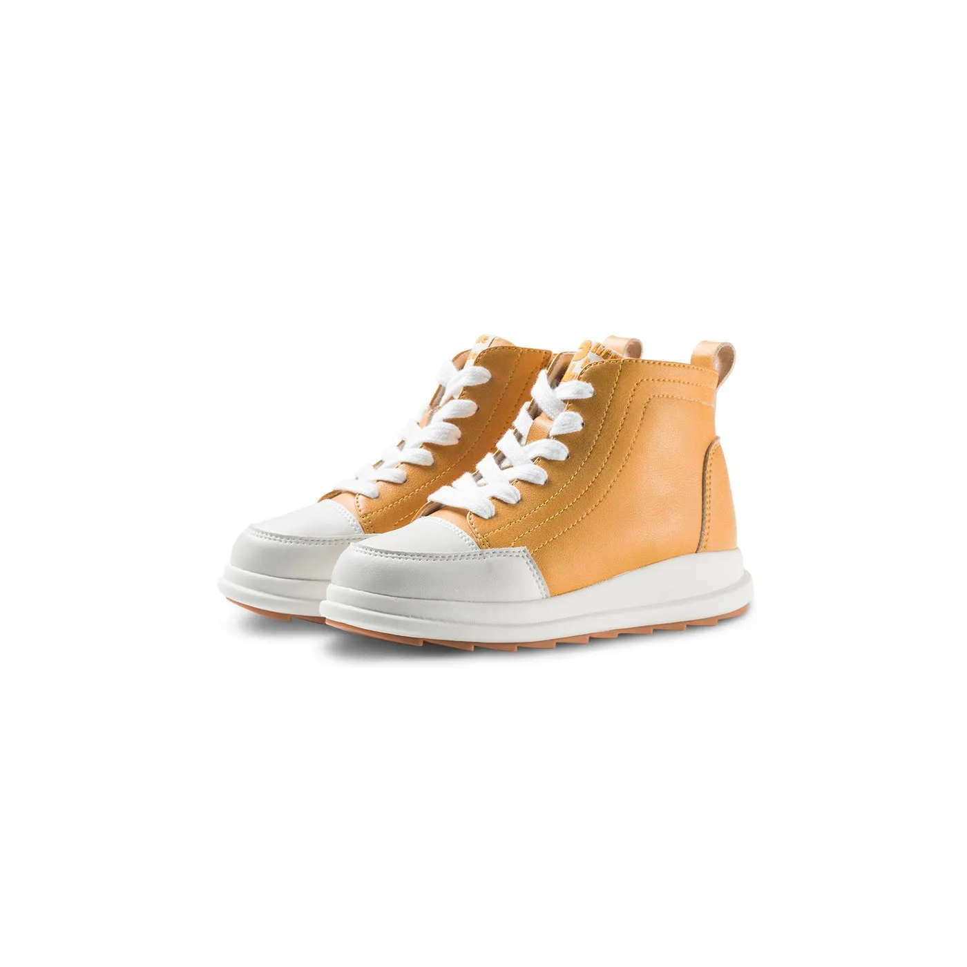 Pop Up Kids Yellow Mid-top Sneakers