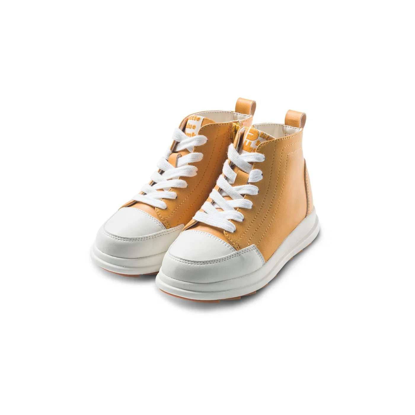 Pop Up Kids Yellow Mid-top Sneakers