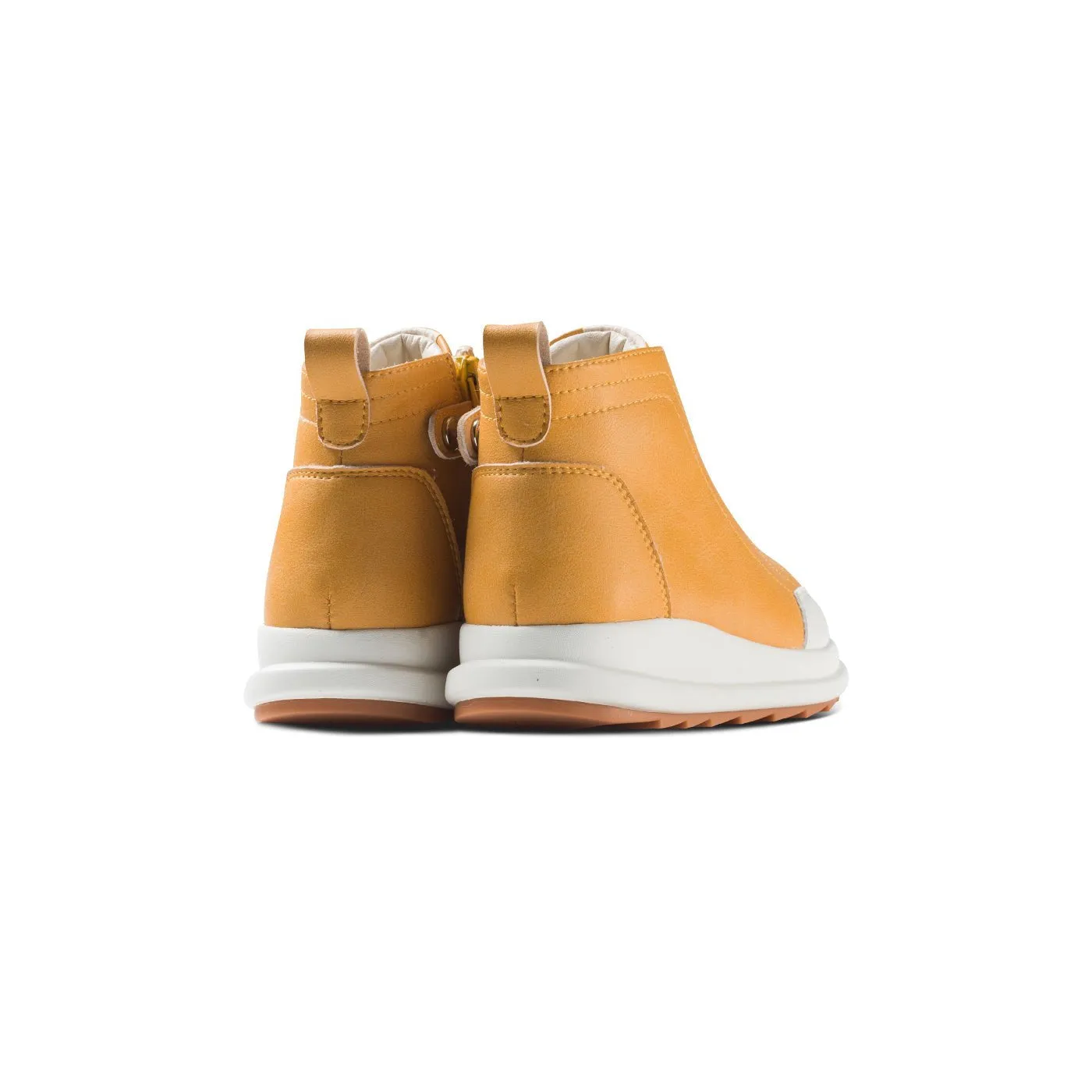Pop Up Kids Yellow Mid-top Sneakers