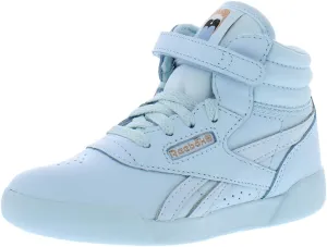 Reebok Cardi B Freestyle Hi Infant/Toddler Shoes Size 8, Color: Glass Blue