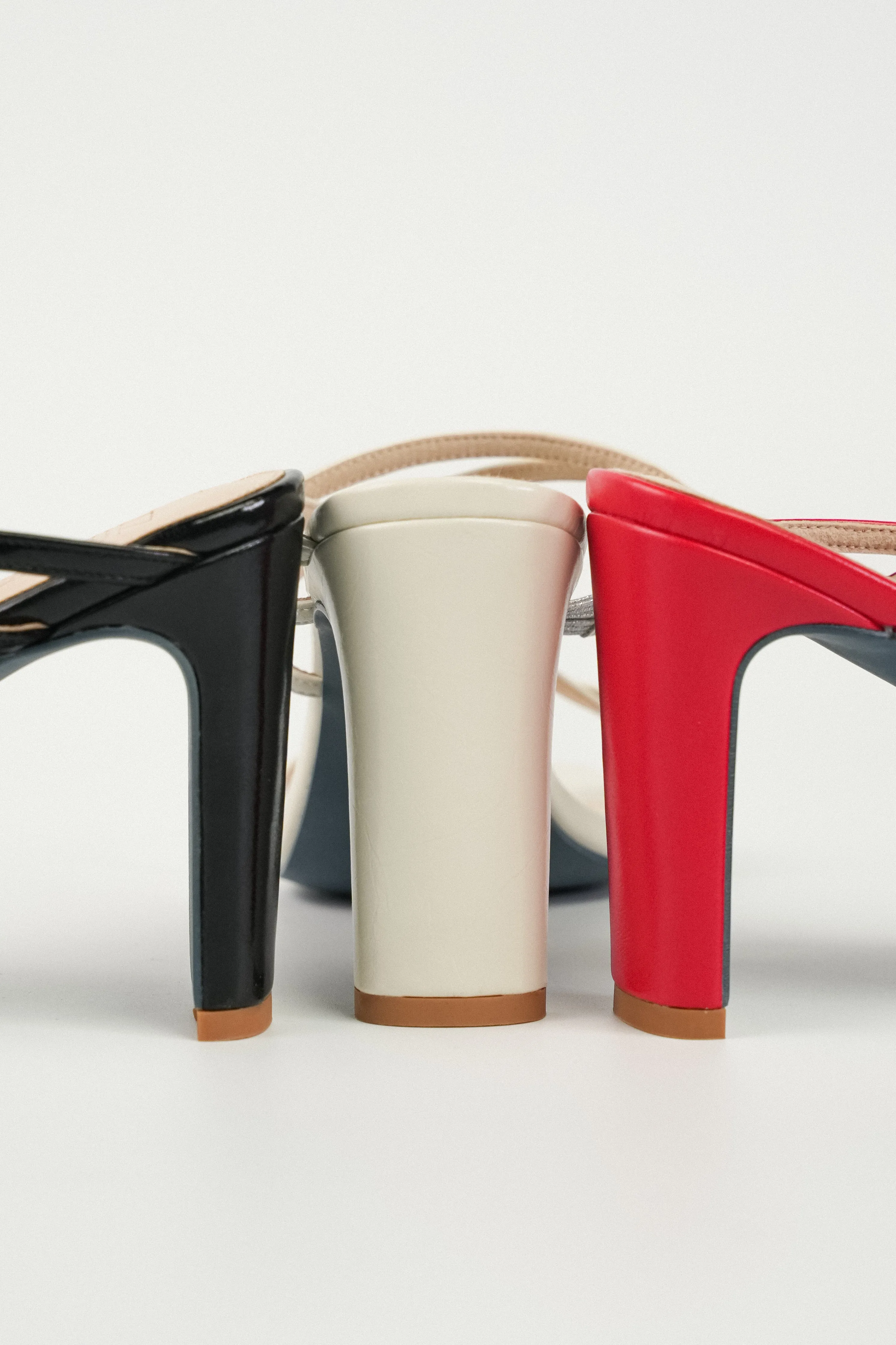 Ruby Strappy Heel Sandals (Red)