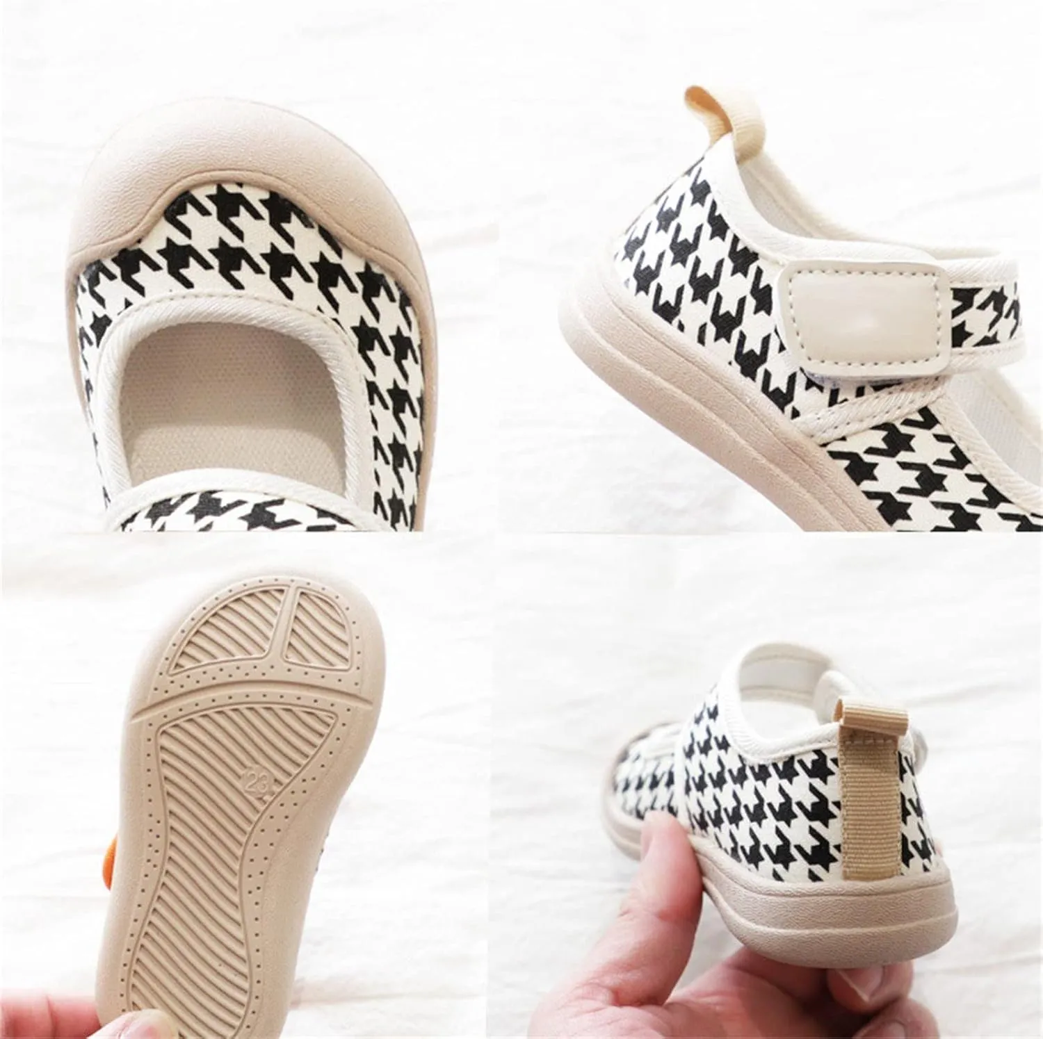 sfdgfhyf Boys Girls Round Toe Foot Warmer Toddler Baby Girl Shoes Canvas Shoes Baotou Sandals Baby Soft Soles Non Slip