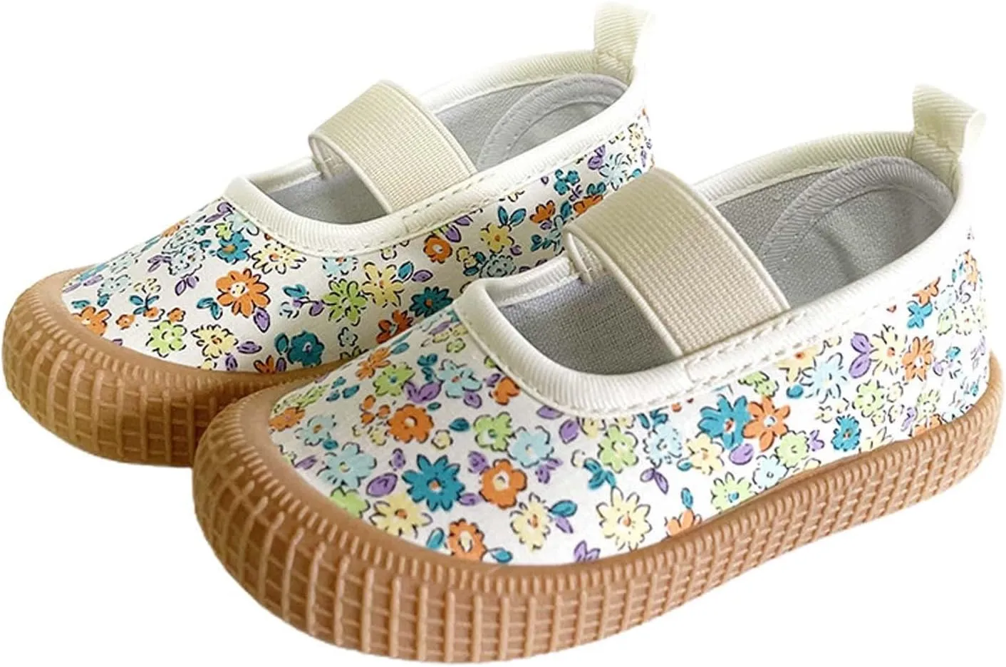 Sneaker for Toddler Toddler Baby Boy Girl Flat Shoes Bao Head One Foot Off Girl Canvas Shoes Soft Sole Casual