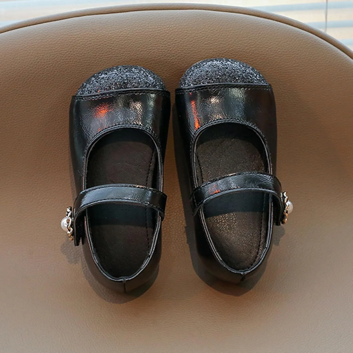Toddler Leather Crb Sandals Baby Infant Boys Girls Kids Dress Shoes Summer Casual Rubber Sole Slip On Trendy Shoes