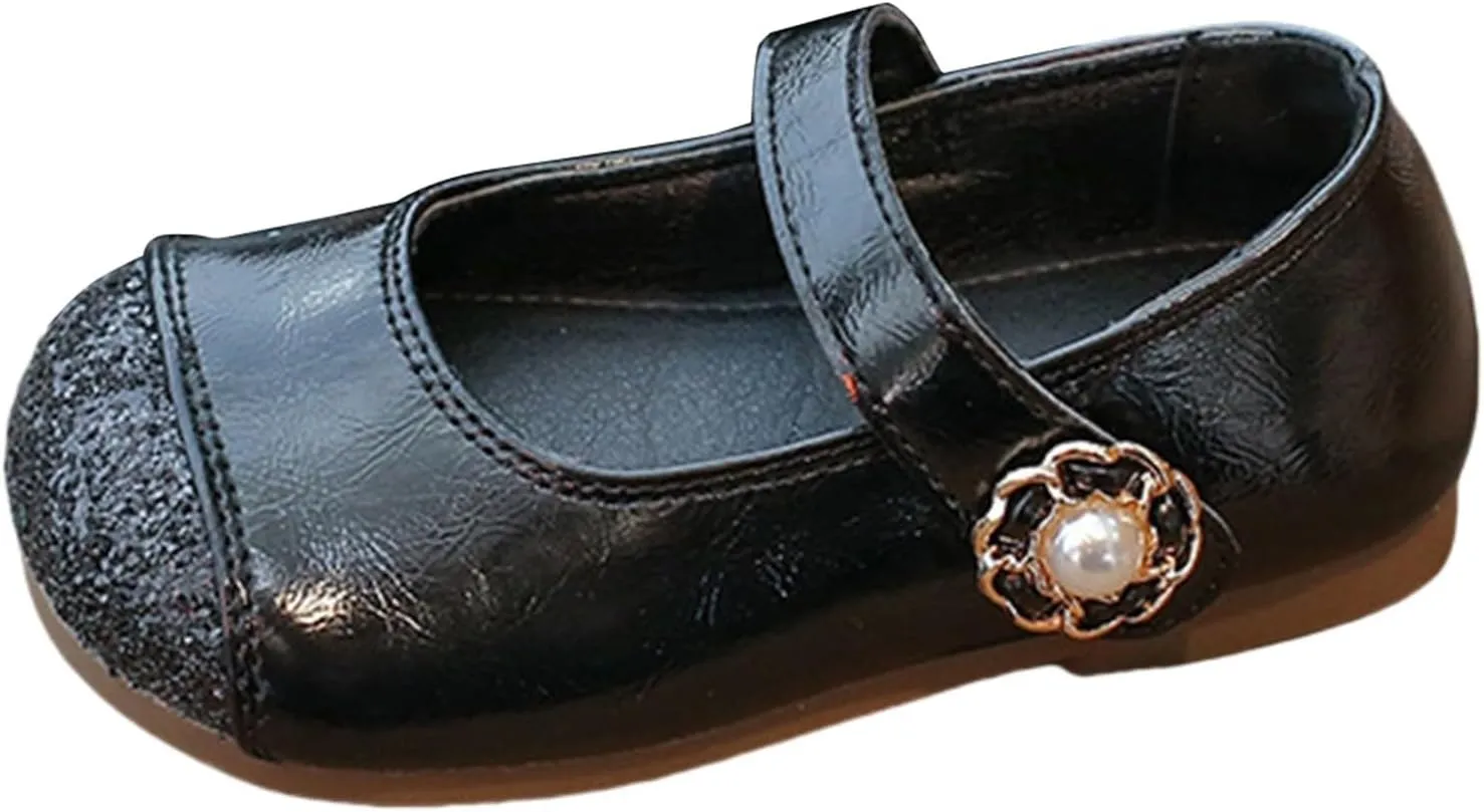 Toddler Leather Crb Sandals Baby Infant Boys Girls Kids Dress Shoes Summer Casual Rubber Sole Slip On Trendy Shoes