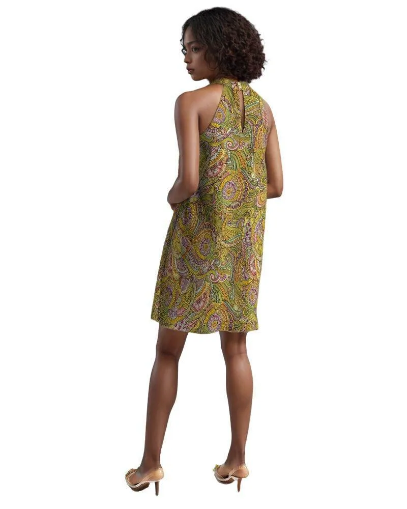 Wanda Halter Flare Dress