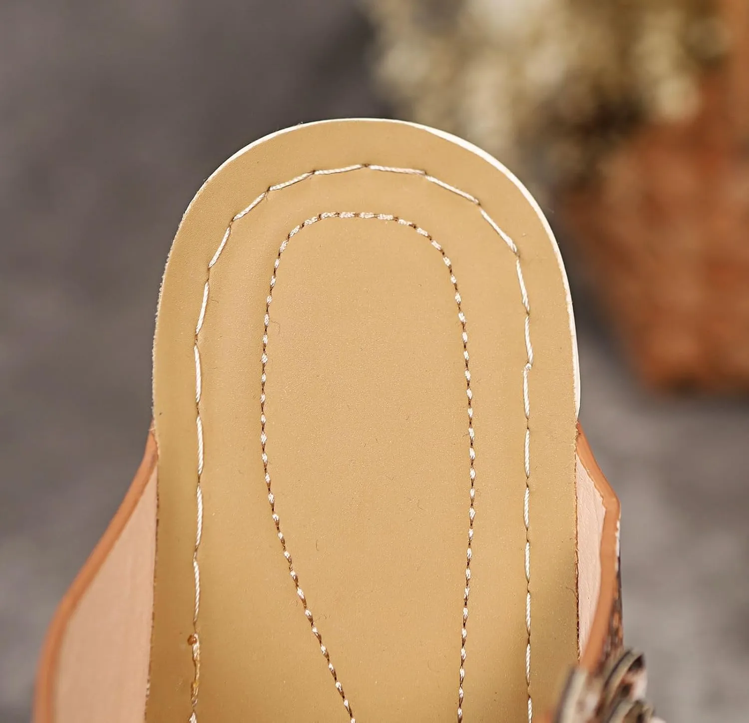Wedge Sandals Women Slip On Summer Low Wedge Slippers Orthopedic Open Toe Beach Sandals Vintage Soft Cushion Casual Shoes for Summer and Daily Wear