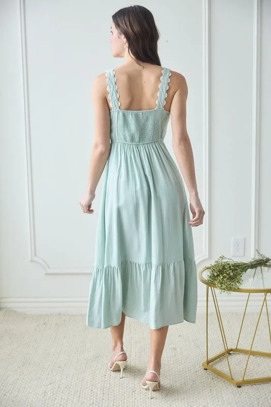 Willow Scallop Midi