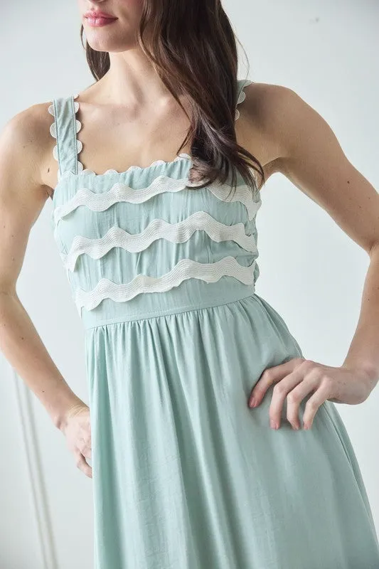Willow Scallop Midi