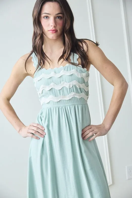 Willow Scallop Midi