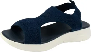 Women Walking Sandals Arch Support Comfortable Orthopedic Plantar Fasciitis Sport Athletic Sandals Ladies Casual Open Toe Sandals for Summer Beach