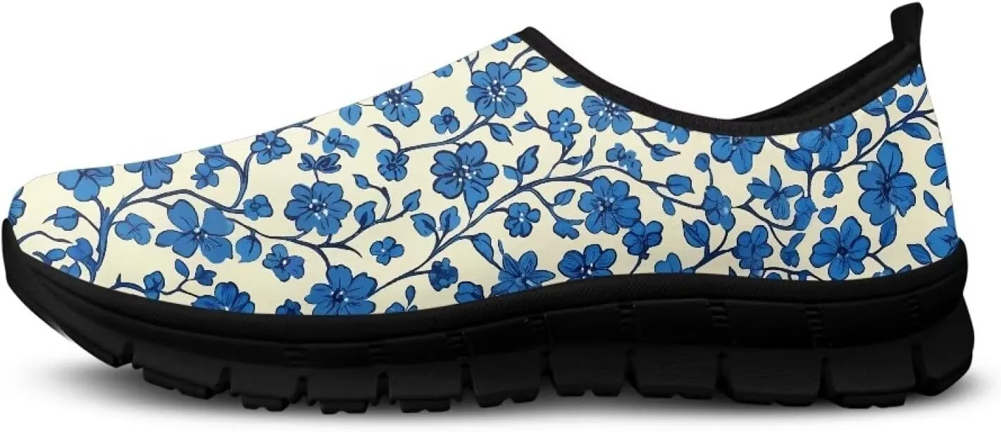 Womens Canvas Shoes Low Top Fashion Sneakers Slip on Walking ShoeBlack Sole
