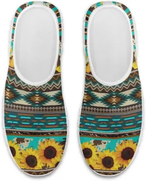 Women's Fashion Sneakers Slip On Walking Loafers Travel ShoesWhite Sole