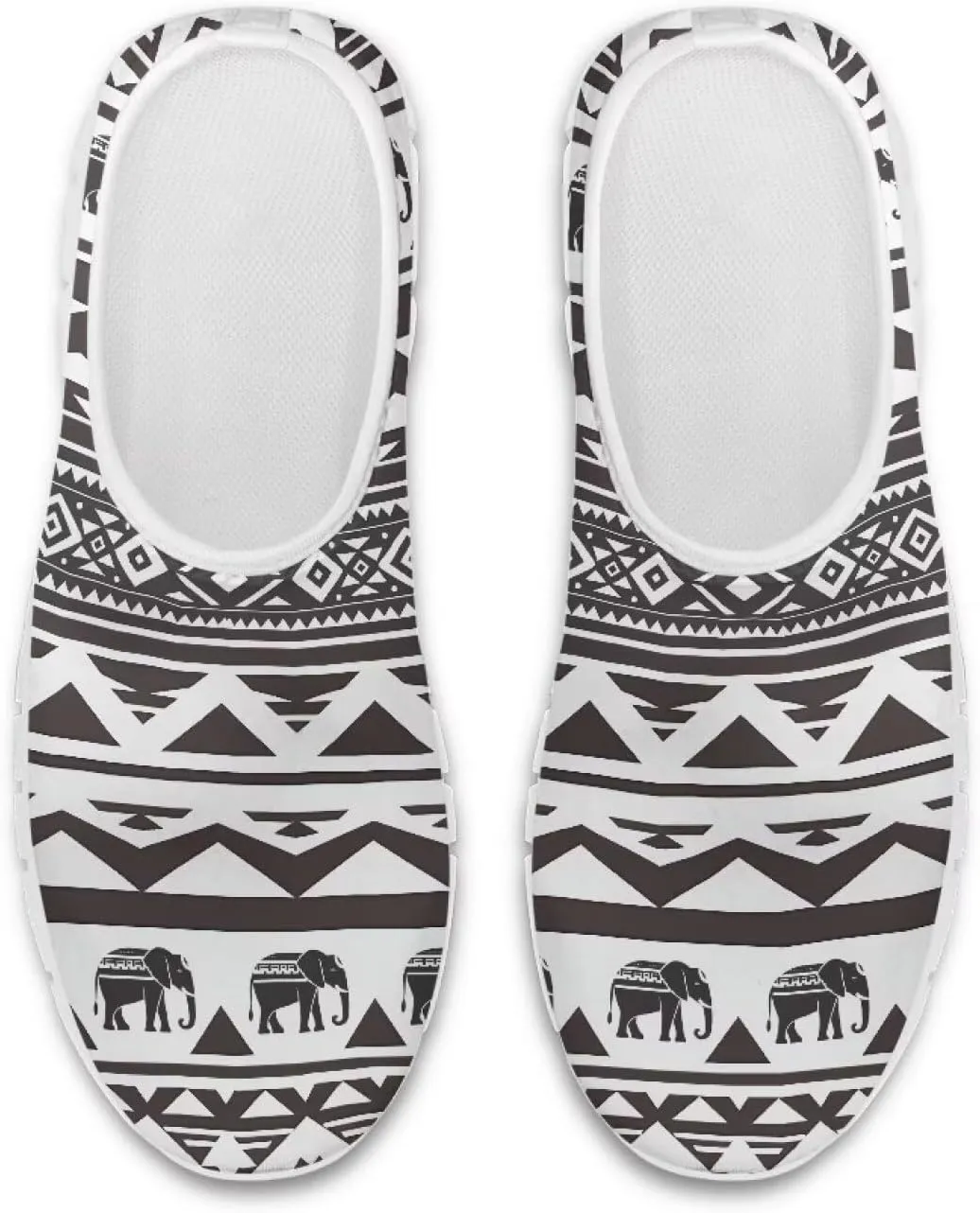 Women's Fashion Sneakers Slip On Walking Loafers Travel ShoesWhite Sole